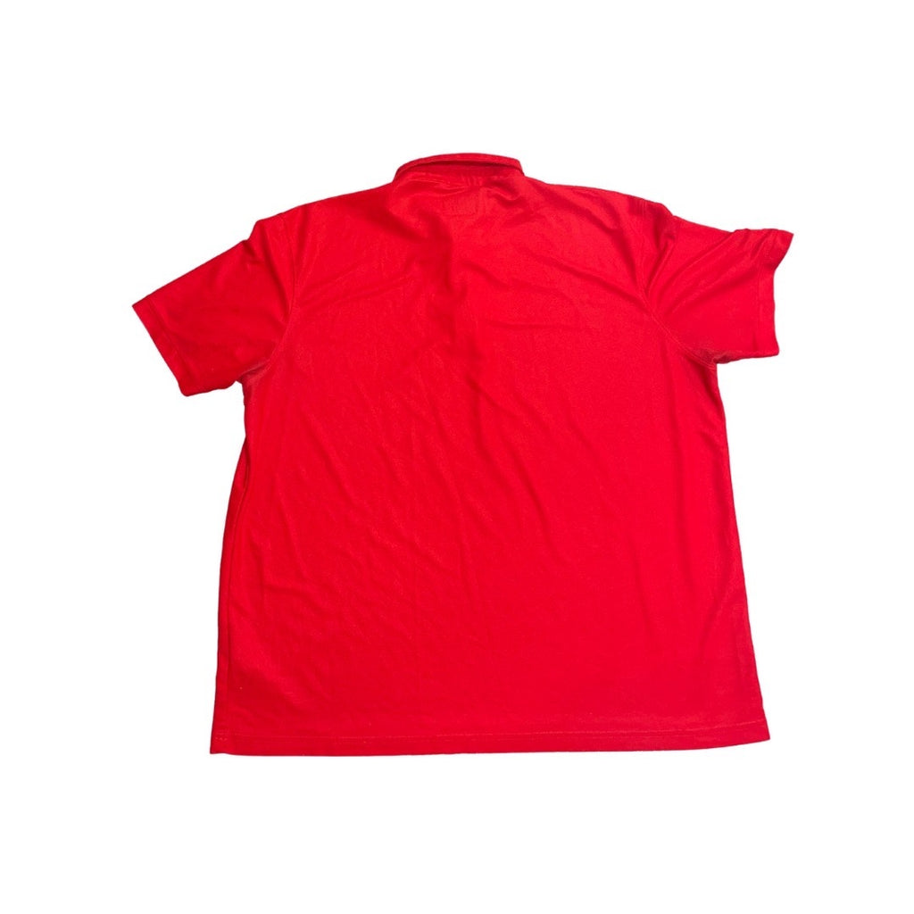 Chick-fil-A Polo Red Uniform Employee Polo Shirt Size 3XL Crew Team Costume