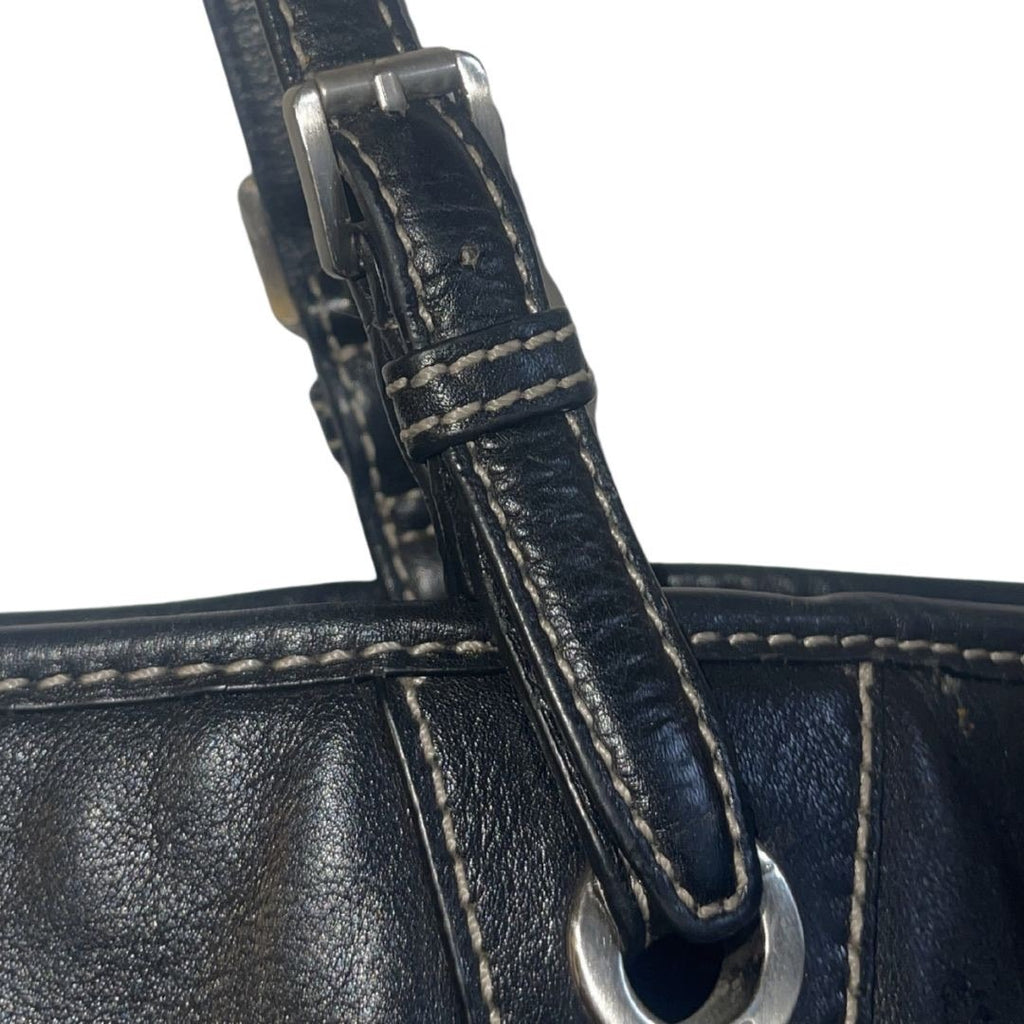 Michael Michael Kors Pebble Astor Leather Large Shoulder Tote Handbag Elegant