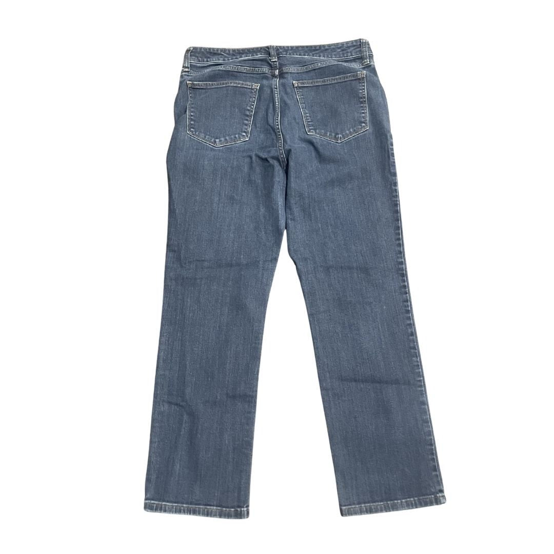John's Bay Denim Jeans Dark Wash Pants Straight Leg Streetwear Casual