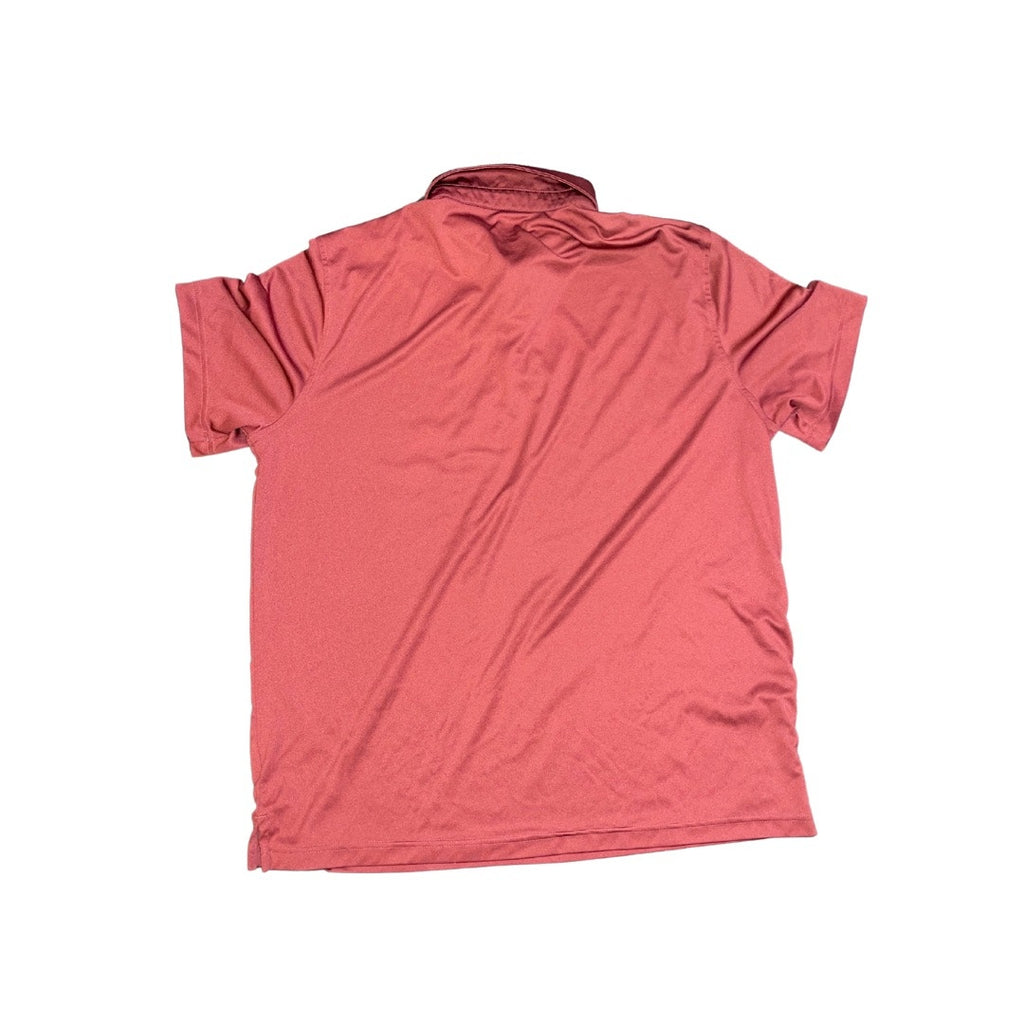 Bundle 2 George Polo Shirt Men's Large Burgundy and Blue Size Large