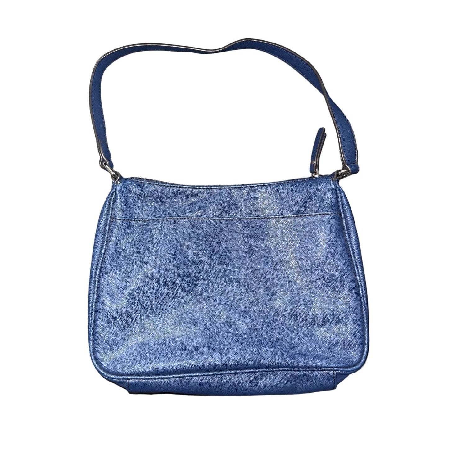 Liz Claiborne Vintage Blue Shoulder Bag Purse