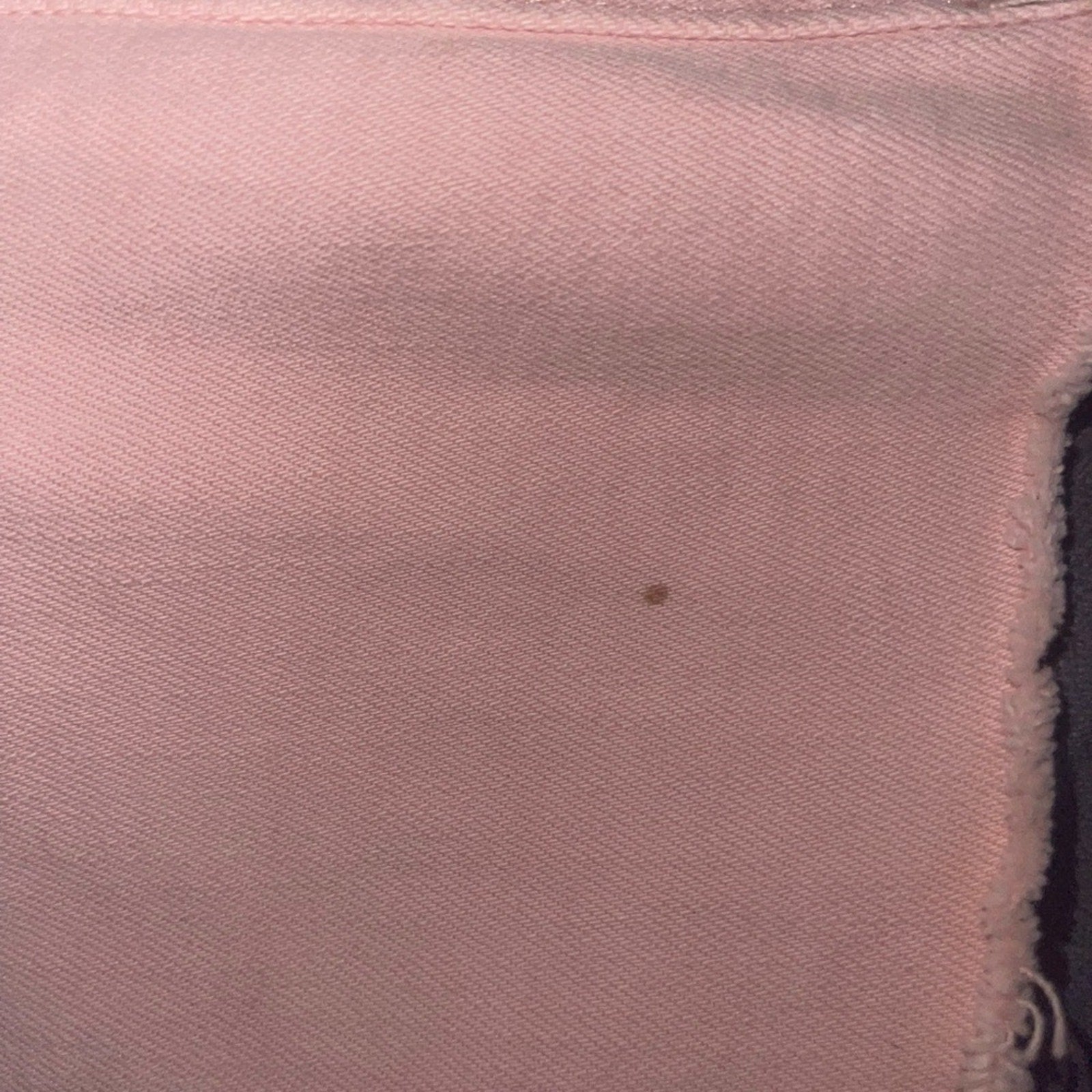 Old Navy Pink Denim Skirt Jean Button Front Mini Fray Hem Size Small Y2K Preppy