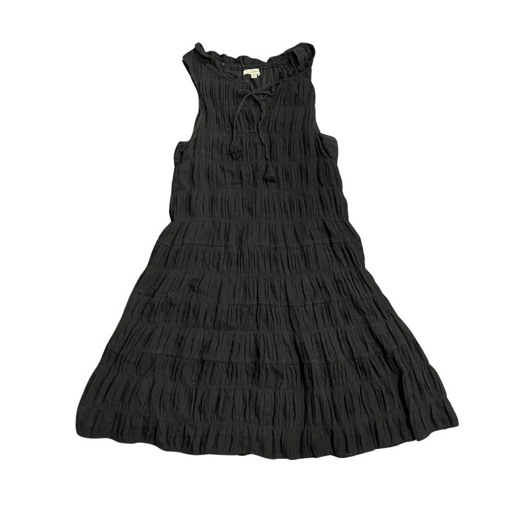 Max Studio Cotton Tiered Sleeveless Short Dress SZ Small Resort Vacation Casual