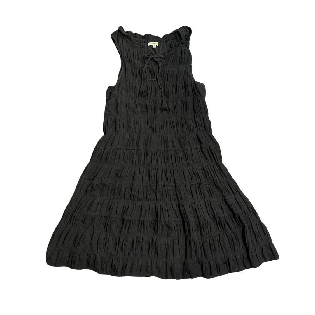 Max Studio Cotton Tiered Sleeveless Short Dress SZ Small Resort Vacation Casual