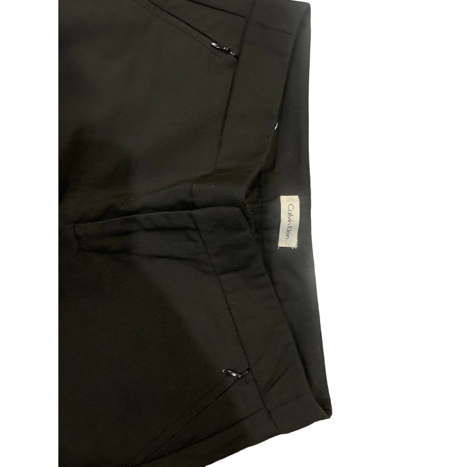 Black Calvin Klein Women Dress Slacks