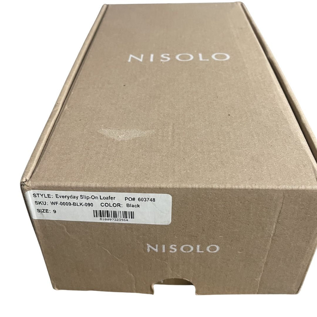 Nisolo Everyday Slip On Loafers Shoes Size 9 Sophisticated Preppy Casual Chic