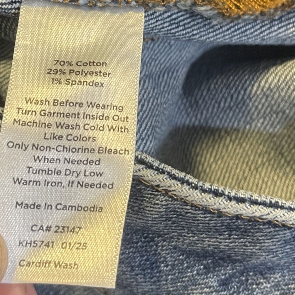 Talbots Denim A-line Midi Skirt Cardiff Wash Size 12 NWT Prairie Western Cottage