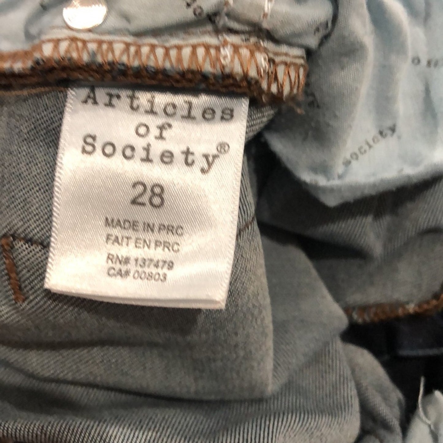 Article of society jeans