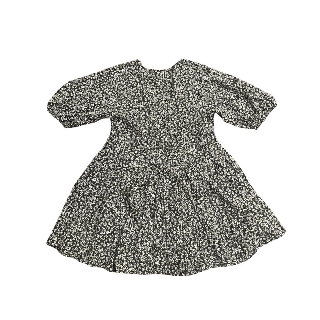 Universal Threads Puff Elbow Sleeve Mini A-Line Floral Babydoll Dress SZ Medium