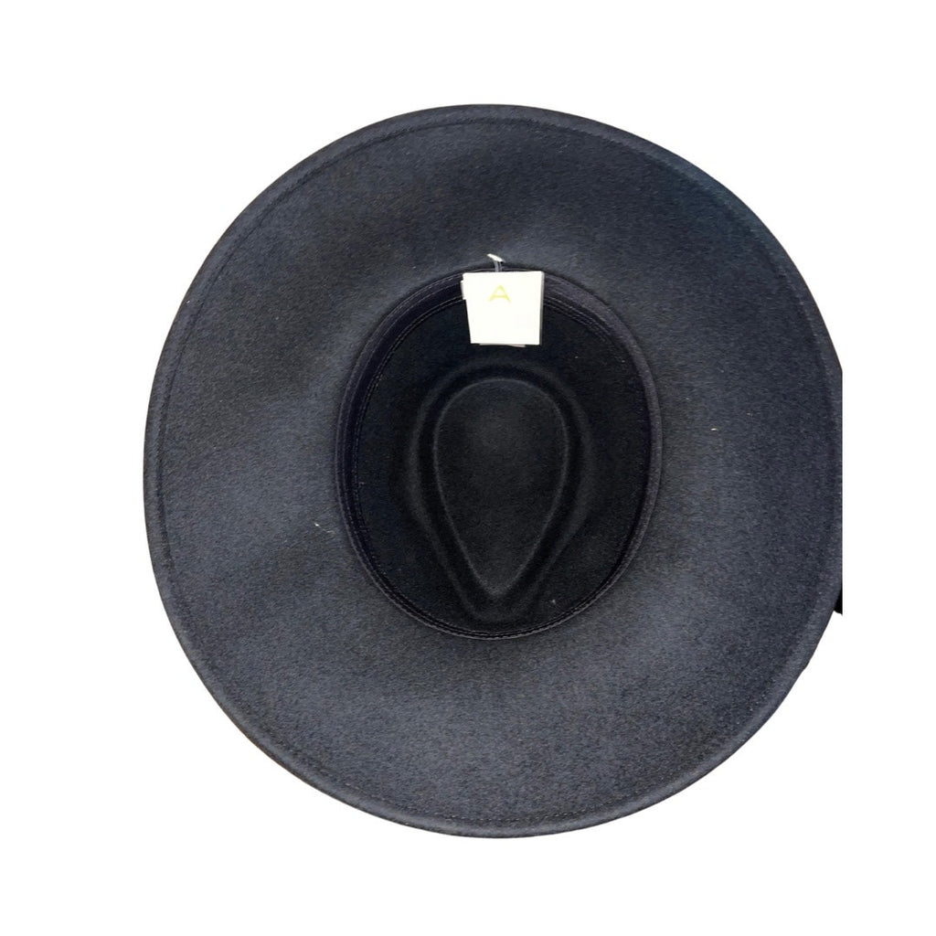 Brixton Joanna Fedora Felt Hat 100% Wool Felt Adjustable Unisez Size L NWT