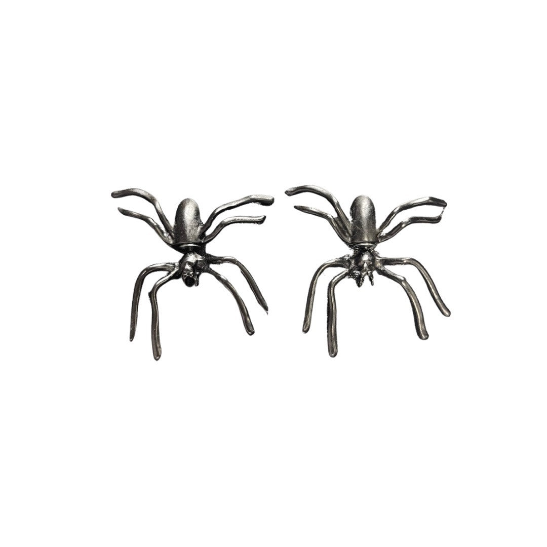 Spider stud earrings