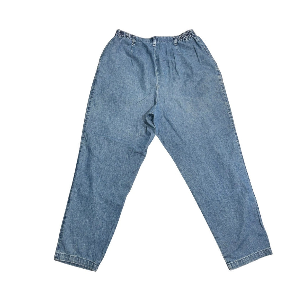 Lee Baggy High Waisted Denim Jeans Pants SZ 16 90s Y2K Vintage Retro Streetwear