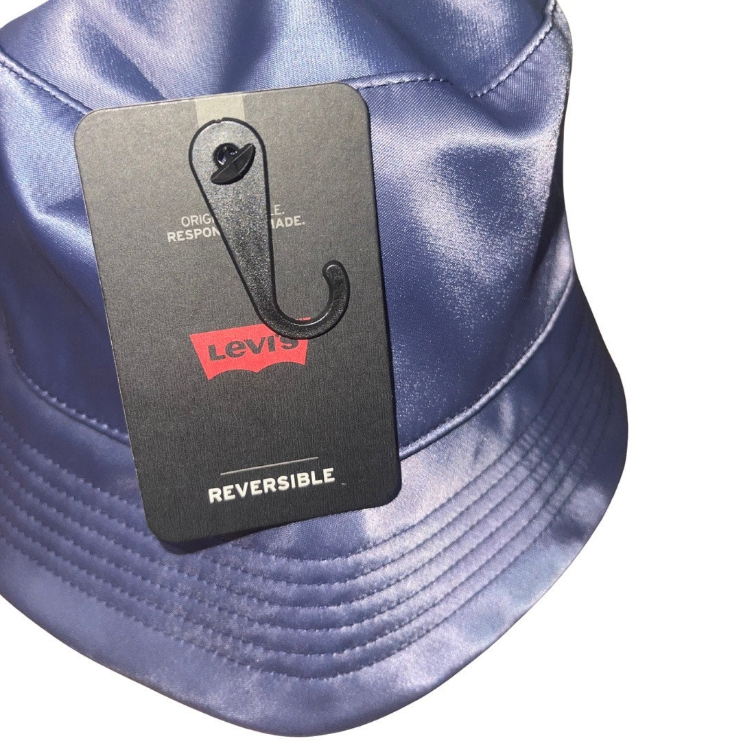 Levi's Reversible Bucket Hat NWT Unisex 90s Y2K Lightweight Packable Size Medium