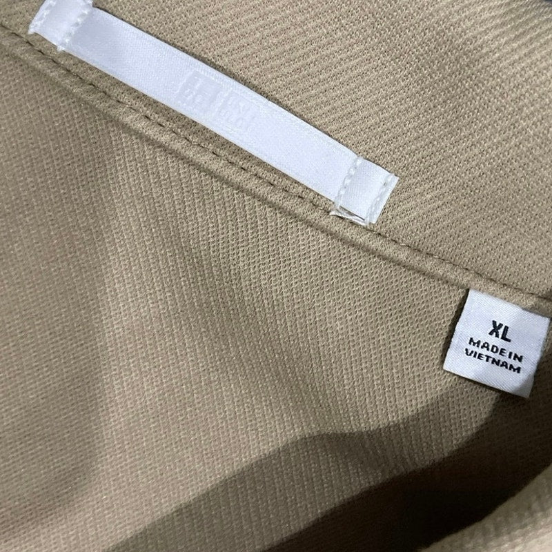 UNIQLO Jersey Relaxed Boxy Oversized Jacket XL Utility Pockets Casual Streetwear