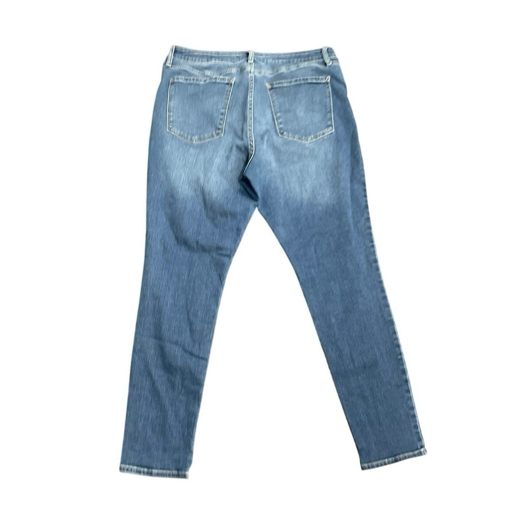 a.n.a. A New Approach Medium Wash Denim Mid Rise Jegging Jeans Size 16 Casual