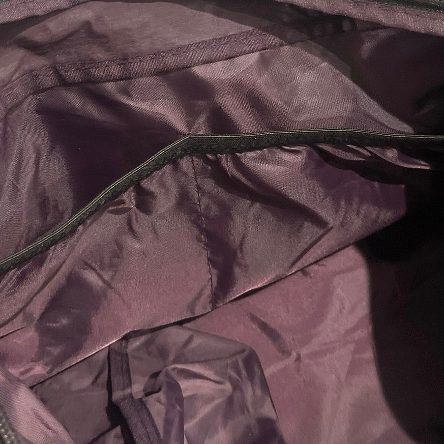 Puma Athletic Duffle Gym Bag Purple Active Sports Carryall Weekender Handbags