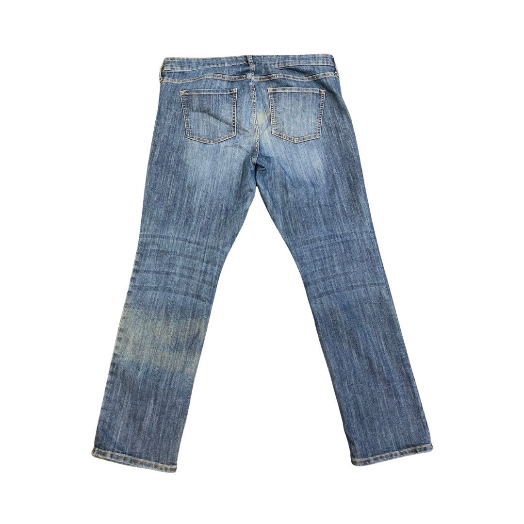 Gap Women Real Straight Fit Jeans Plus Size 16 Straight Leg Denim Streetwear