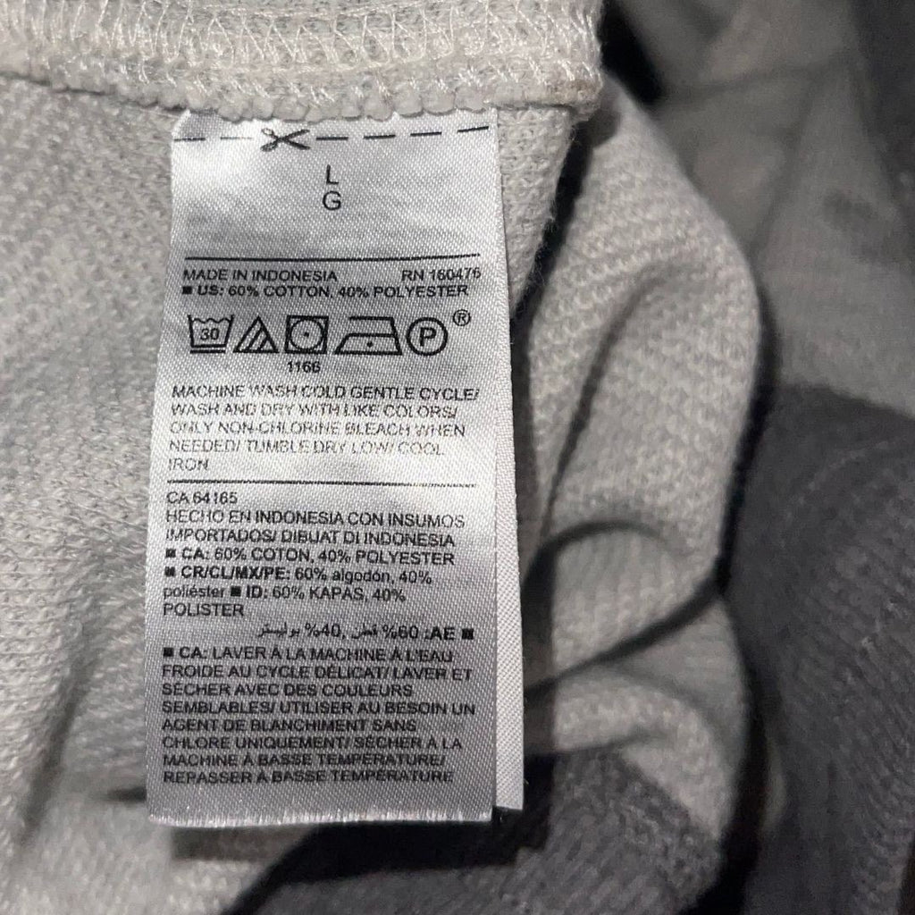 Old Navy Jogger Men Shorts White Grey Size Large Woven Drawstring Athletic