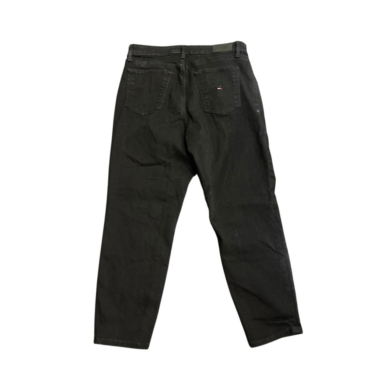 Tommy Jeans Skinny Curvy Cropped Black Denim Jeans SZ 12 / 31 Casual Streetwear