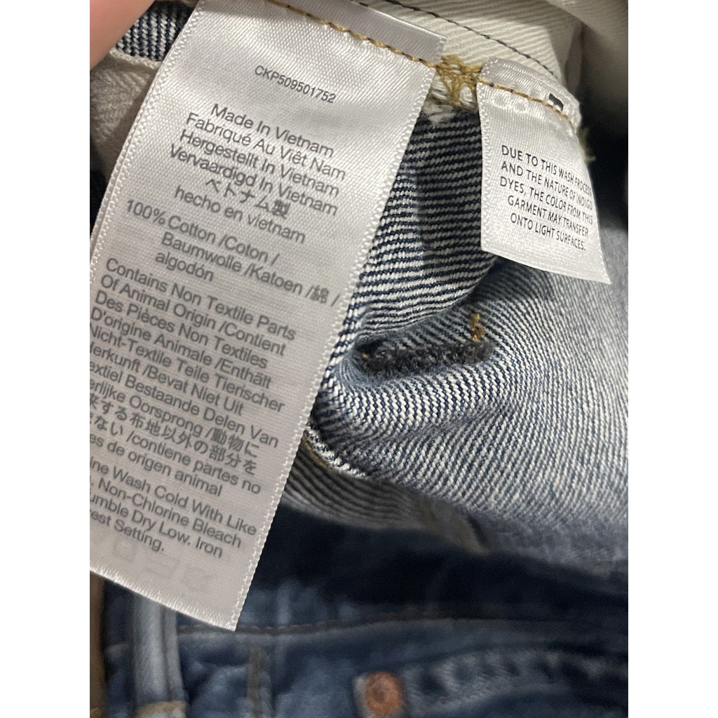 Madewell Men's Straight Leg Vintage Wash Denim Jeans Pants Size 38x32 Streetwear