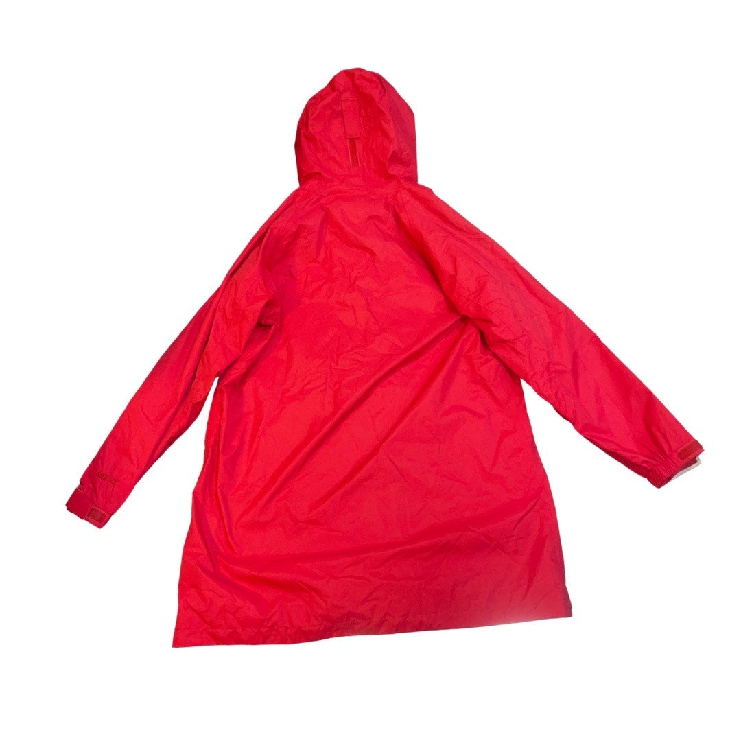 L. L. Bean Gore-Tex Red Rain Coat Jacket Women XL Extreme Wet Weather Outerwear