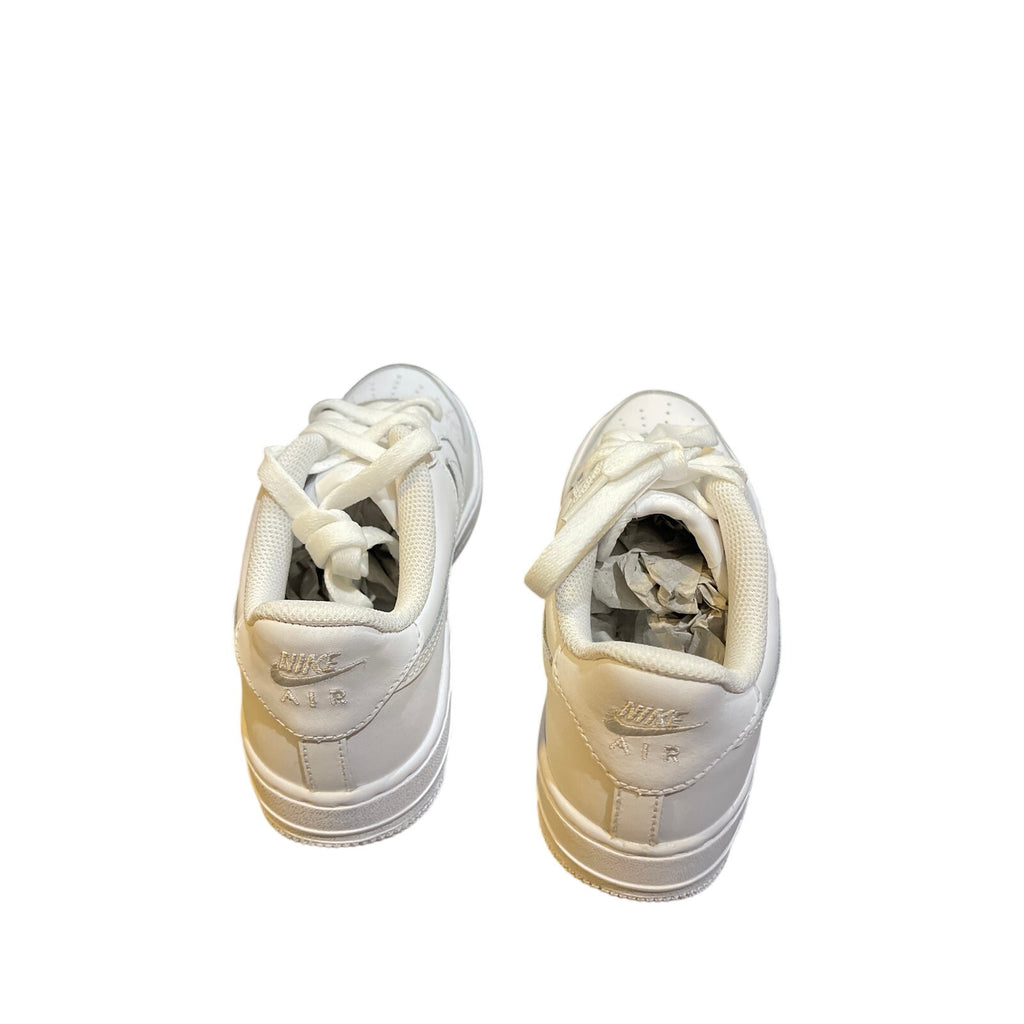 Nike Air Force 1 Low Top Sneakers Shoes Triple White You SZ 5 NWB Streetwear