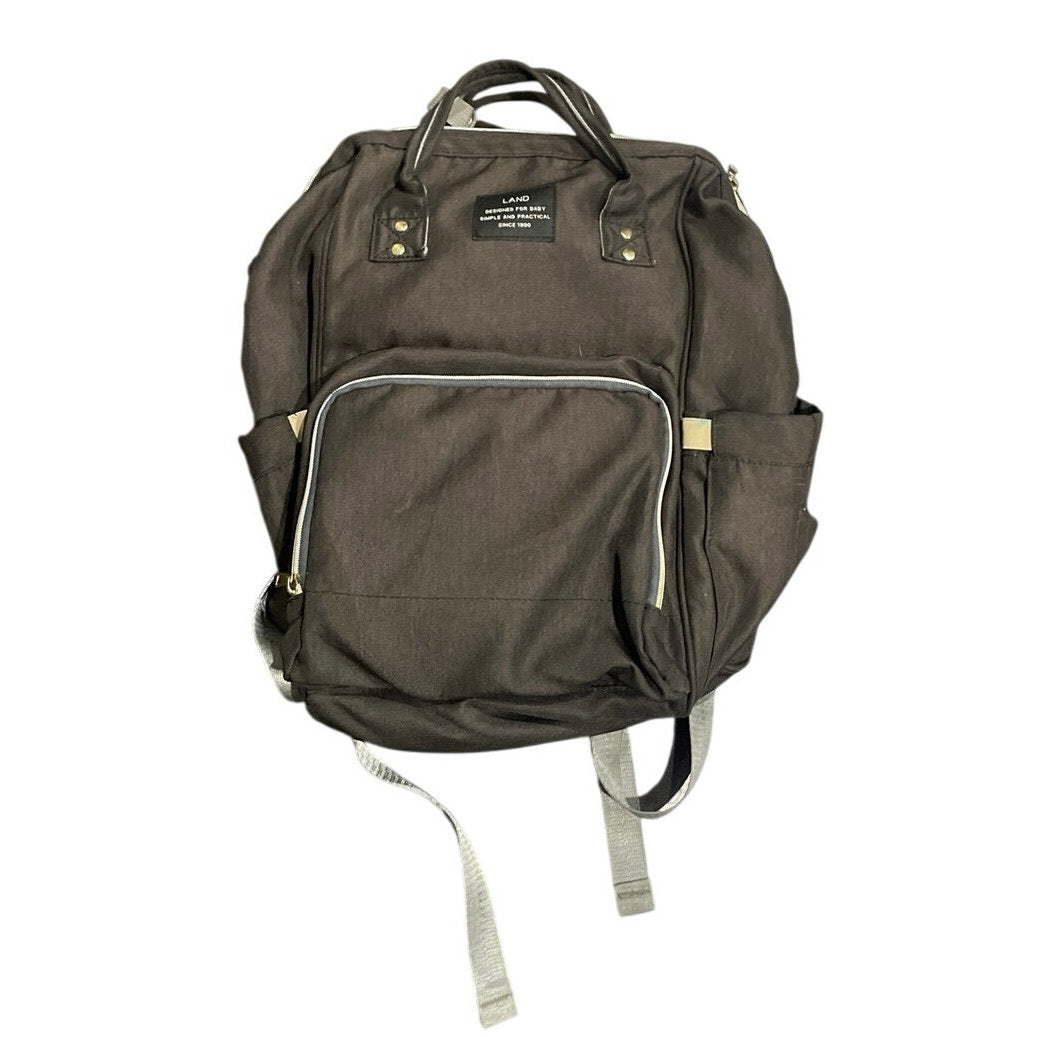Land Diaper Bag Backpack Multi functionality Insulated Pockets Stroller Straps