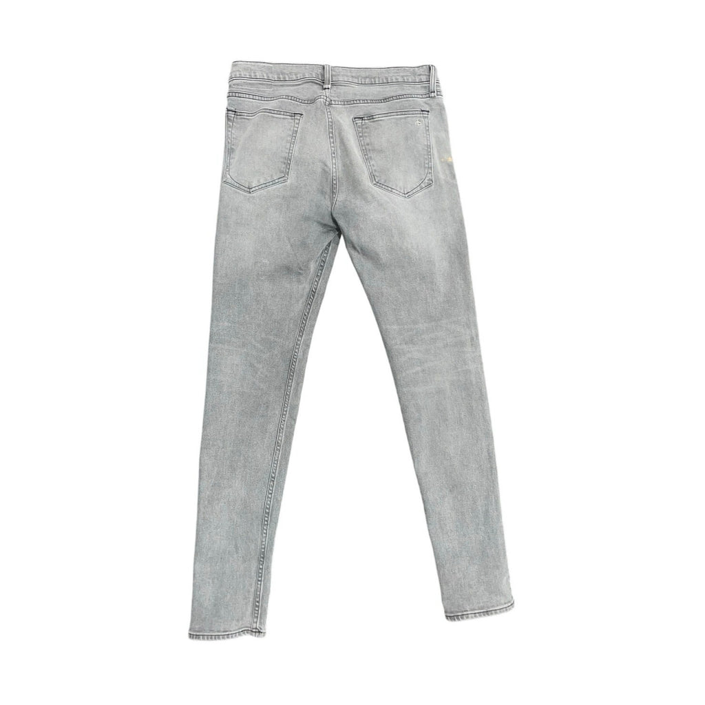 Rag & Bone Men's Fit 1 Extra Slim Button Fly Greyson Jeans Size 33 Punk Grunge