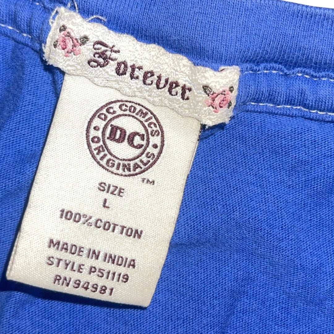 Forever DC Comics Original Wonder Woman Tee Size Large Graphic T-shirt