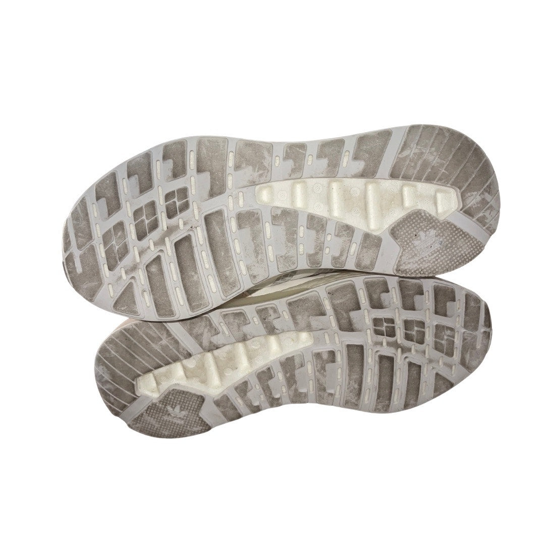 Adidas Womens ZX 2K Boost Sneakers Shoes White Blush Colorway Marathon Running