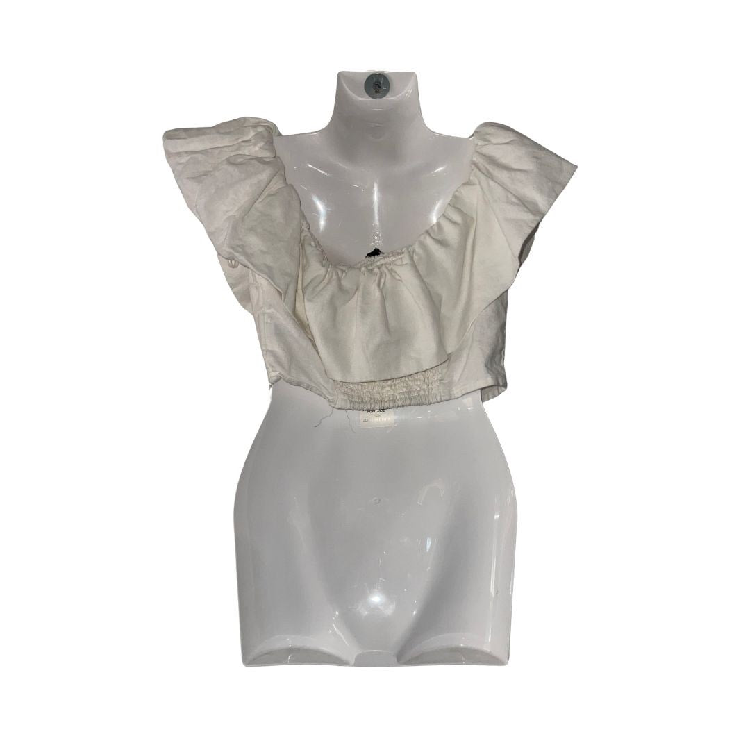 A New Day Smoked Back Off the Shoulder Top Size Small Festival Coachella Cowgirl