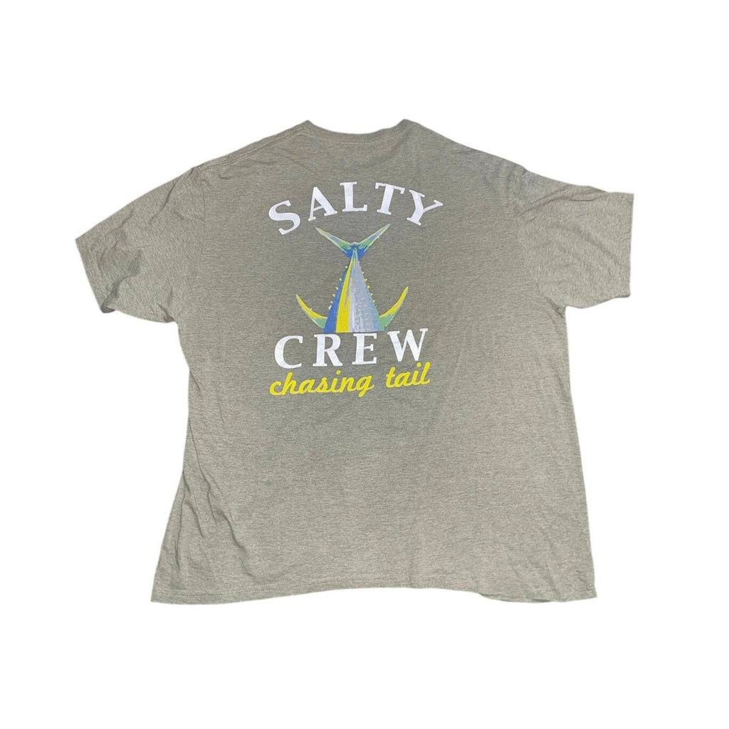 Salty Crew Mens Chasing Tail Heathers Shirt Size 2XL Fishing Boating