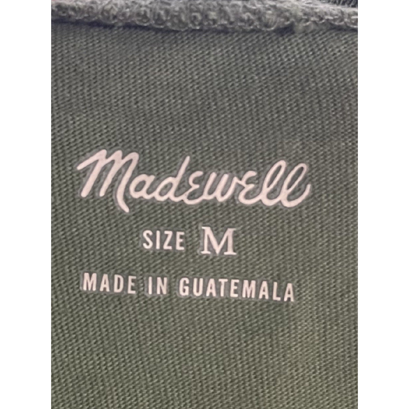 Madewell Lot of Two Tee T-shirts Size Medium Casual Cotton Everyday Minimalist