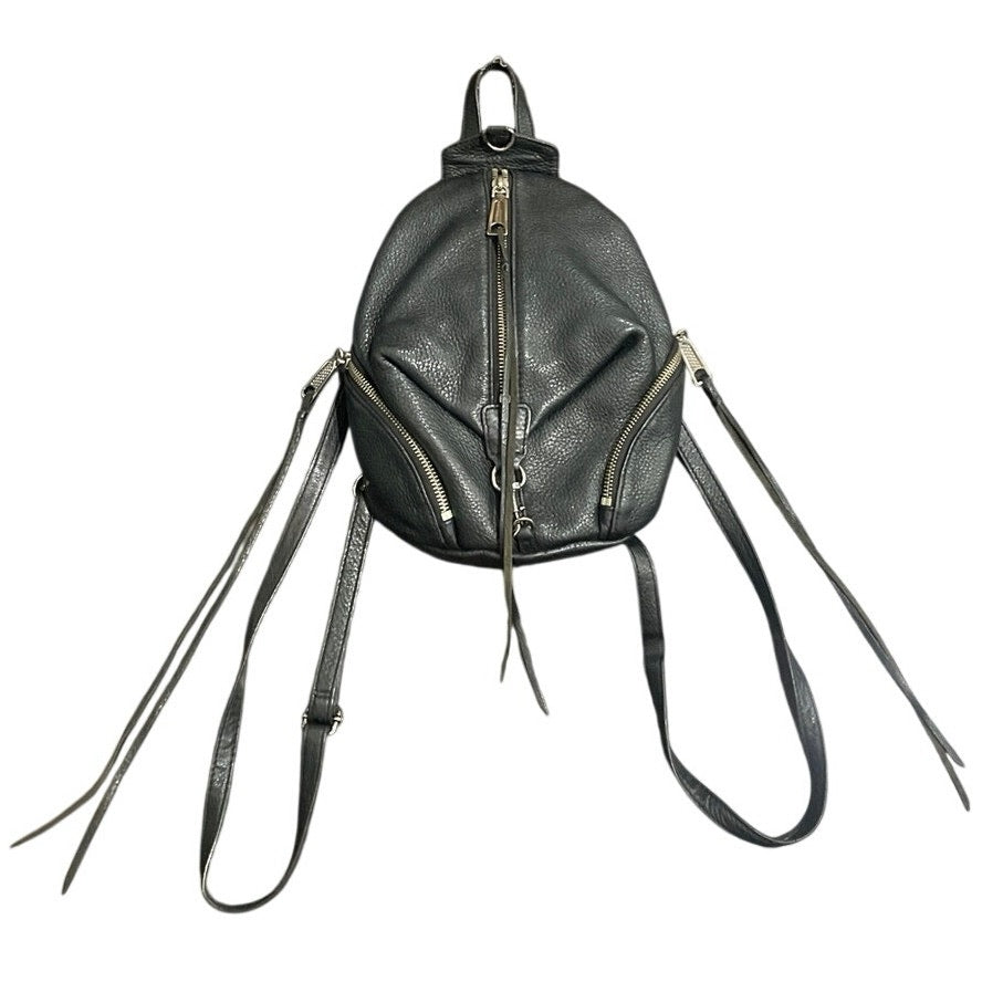 Rebecca Minkoff Pebbled Leather Mini Julian Backpack Street-chic Purse