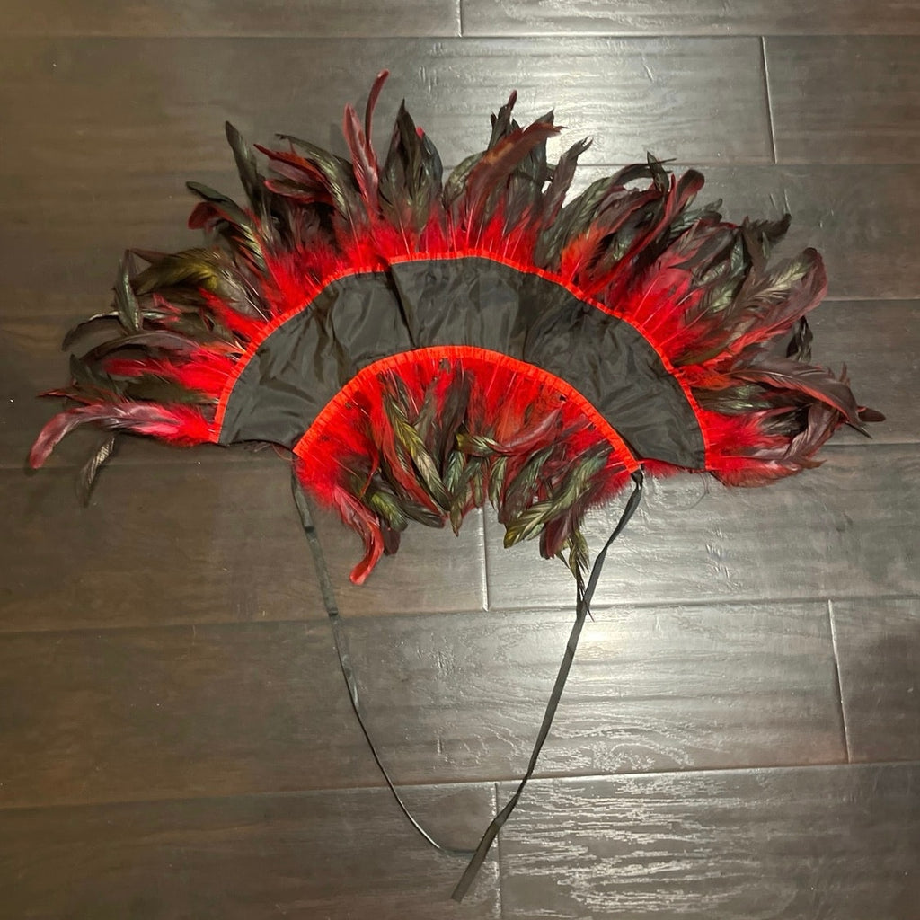 Maleficent Halloween Costume Horned Hairpiece Adult Size Disney Villain Horror