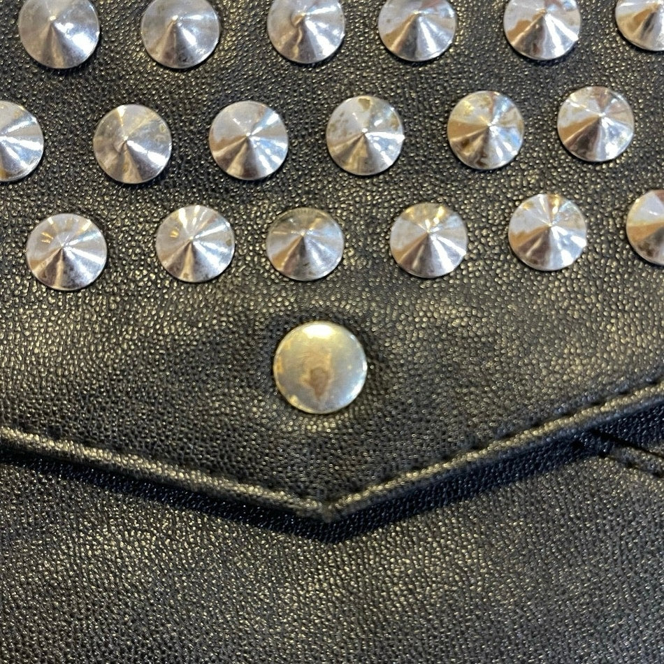 Women's Envelope Wallet with Studded Metal Spike design