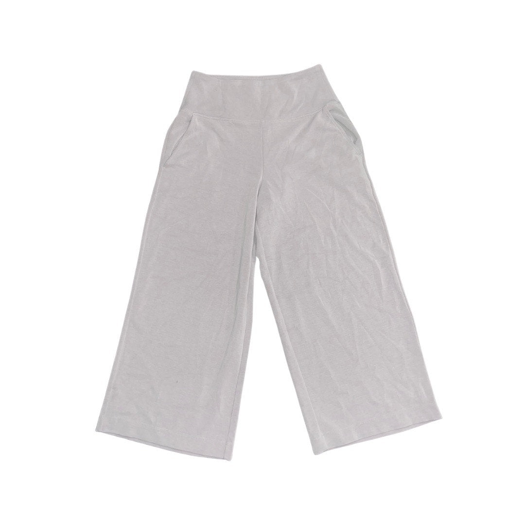 Athleta Wide Leg Cropped Pants SZ XS Loungewear Athleticwear Comfortable Pockets