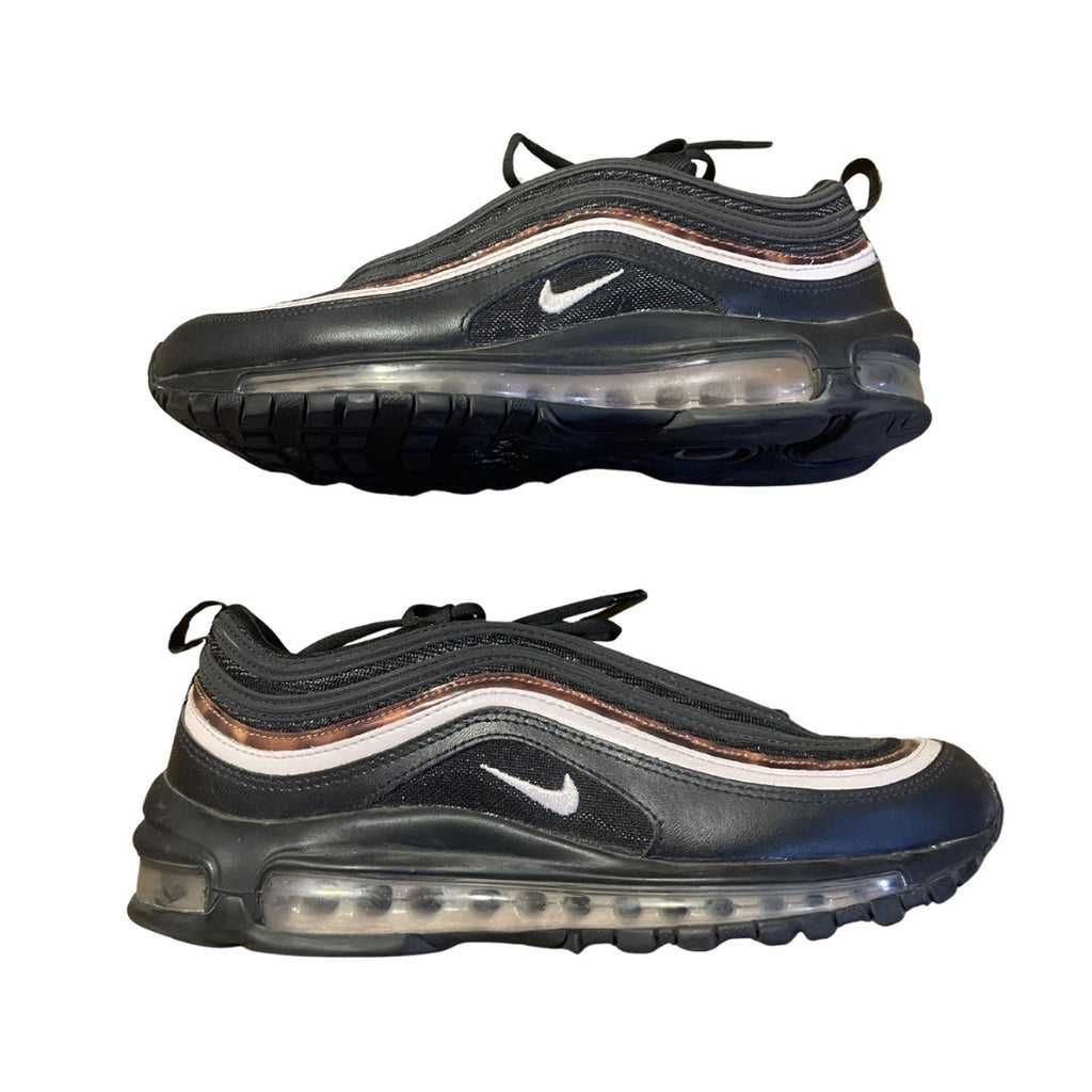 Nike Air Max 97 Black Rose Woodgrain Women's Sneakers Size 9 Athletic