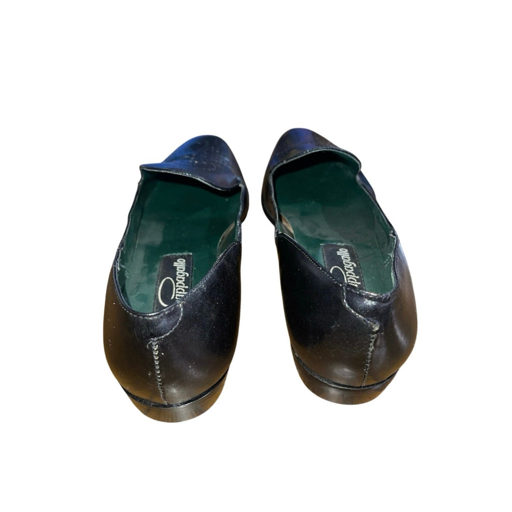 Pappagallo Women's Leather Loafer Shoes Flats Made in Brazil Size 8.5 N