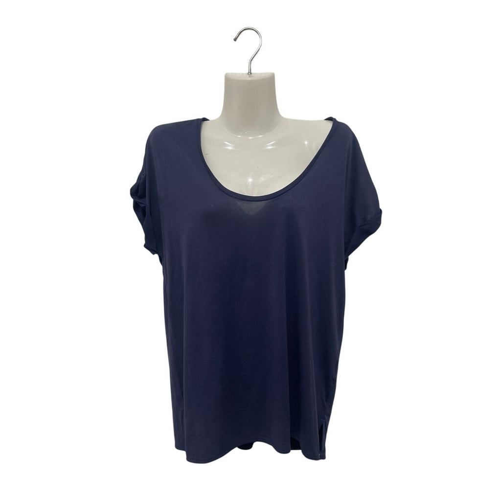 Calvin Klein Jeans Jersey Knit Top Size Medium Flowy Lightweight Drapey Casual