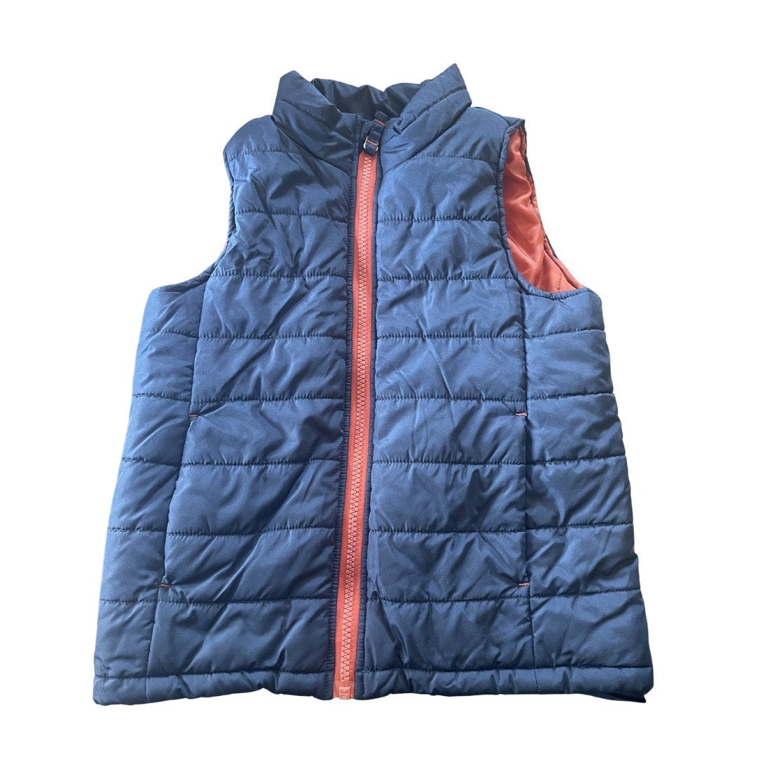 Land's End Toddler Quilted Puffer Full Zip Vest Size 4 Outerwear Kidscore