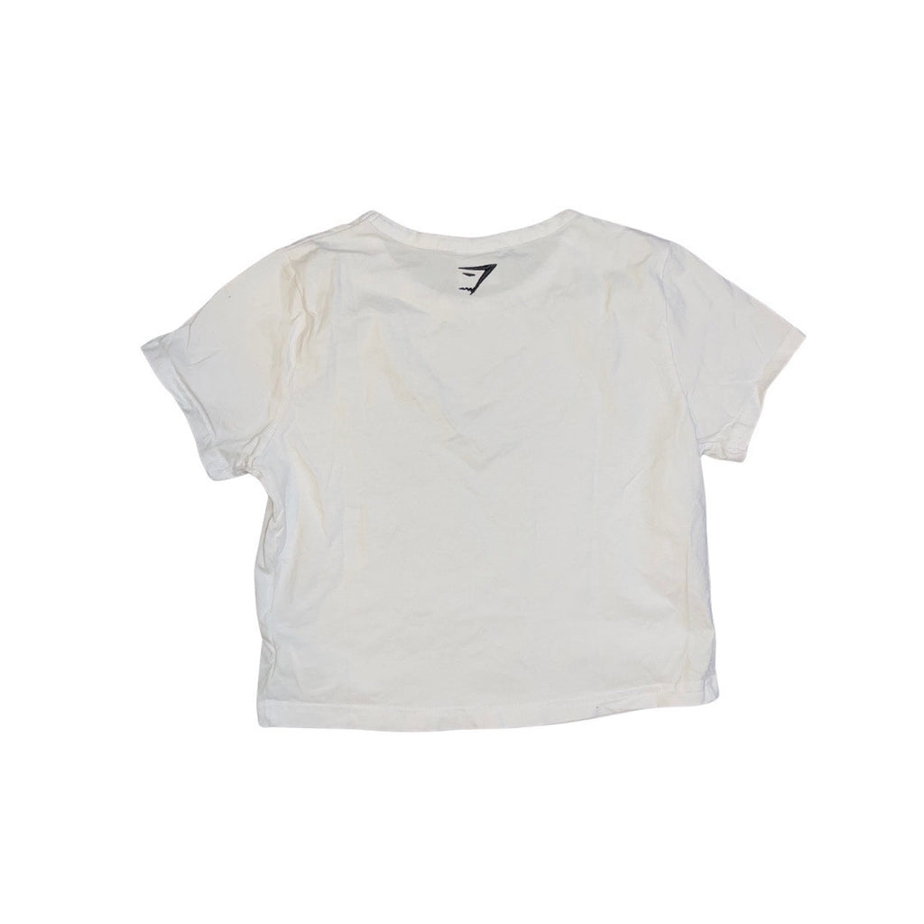 Gymshark Block Cropped Top Fit T-Shirt Size Medium