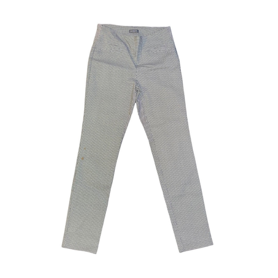 Van Heusen Black and White Pull on Pants slim fit casual size 4