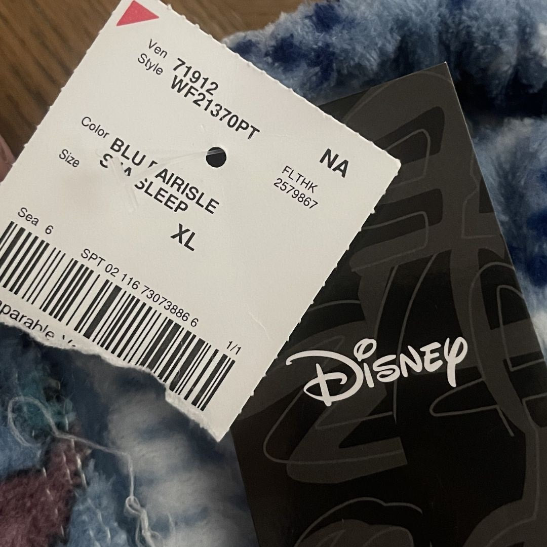 Disney Lilo & Stitch Merry Christmas Plush Fleece Pajama Pants NWT Juniors SZ XL
