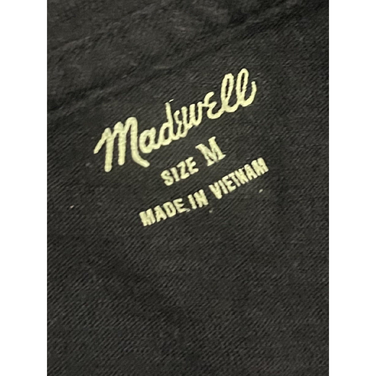 Madewell Lot of Two Tee T-shirts Size Medium Casual Cotton Everyday Minimalist