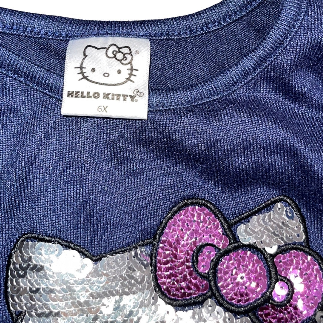 Sanrio Hello Kitty Kid Girls Ballerina Dress Size 6X Multicolor Tulle Skirt