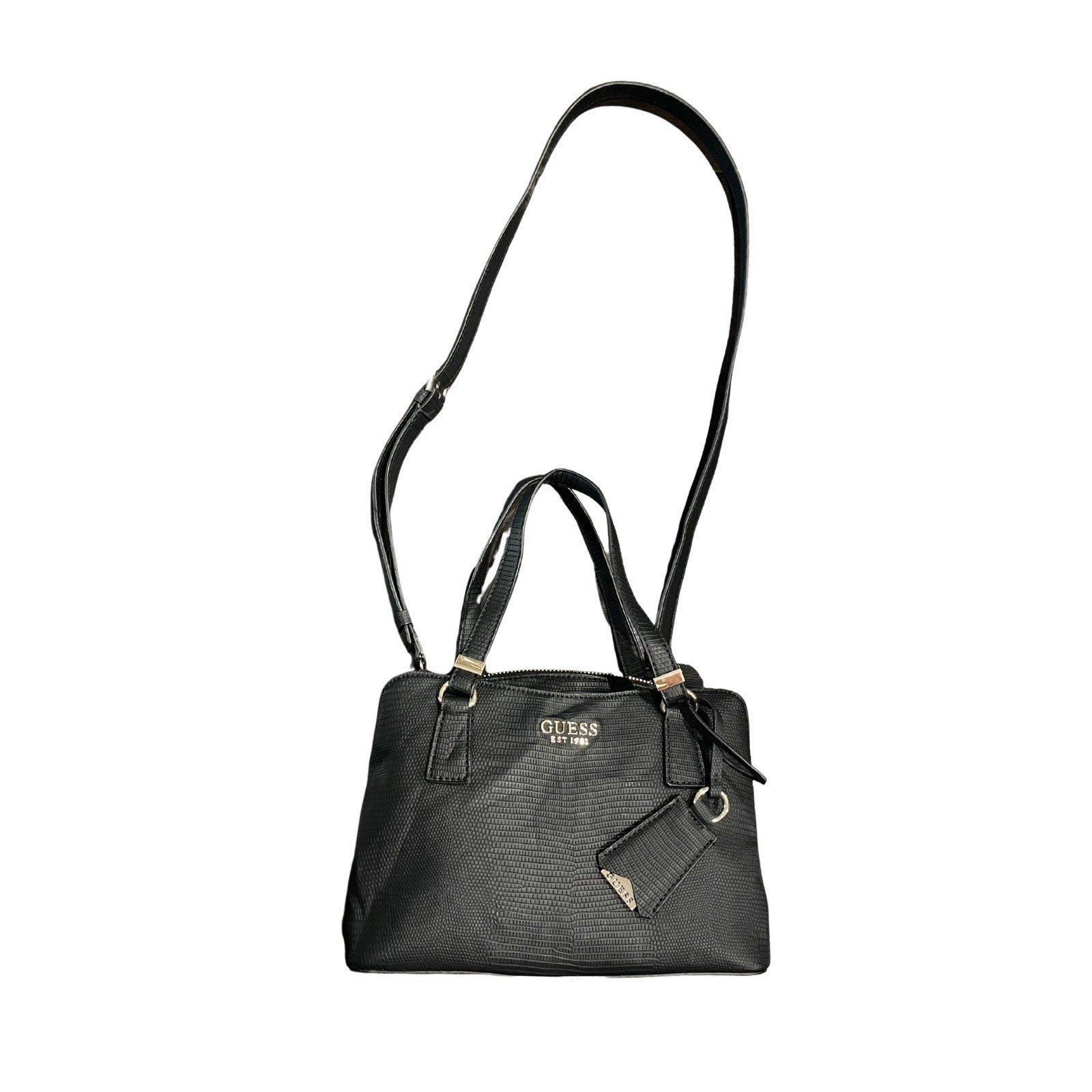GUESS Lyndi Small Triple Compartment Girlfriend Satchel Crossbody Purse Y2K Chic