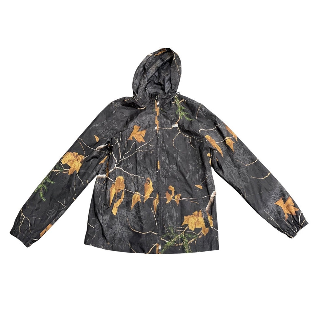 Vans X Realtree Extra Garnett Camouflage Windbreaker Jacket Small Street Style