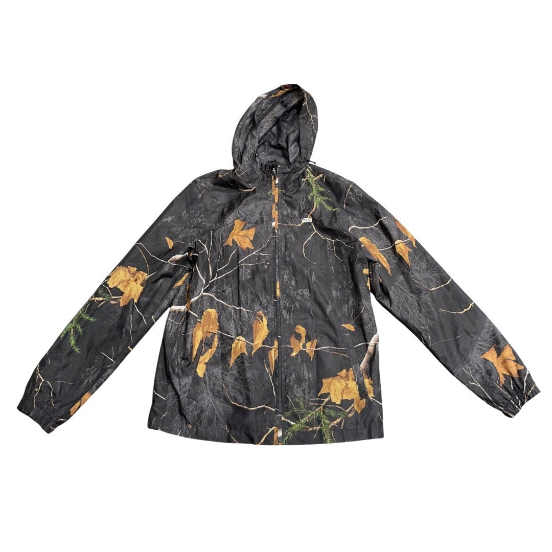 Vans X Realtree Extra Garnett Camouflage Windbreaker Jacket Small Street Style