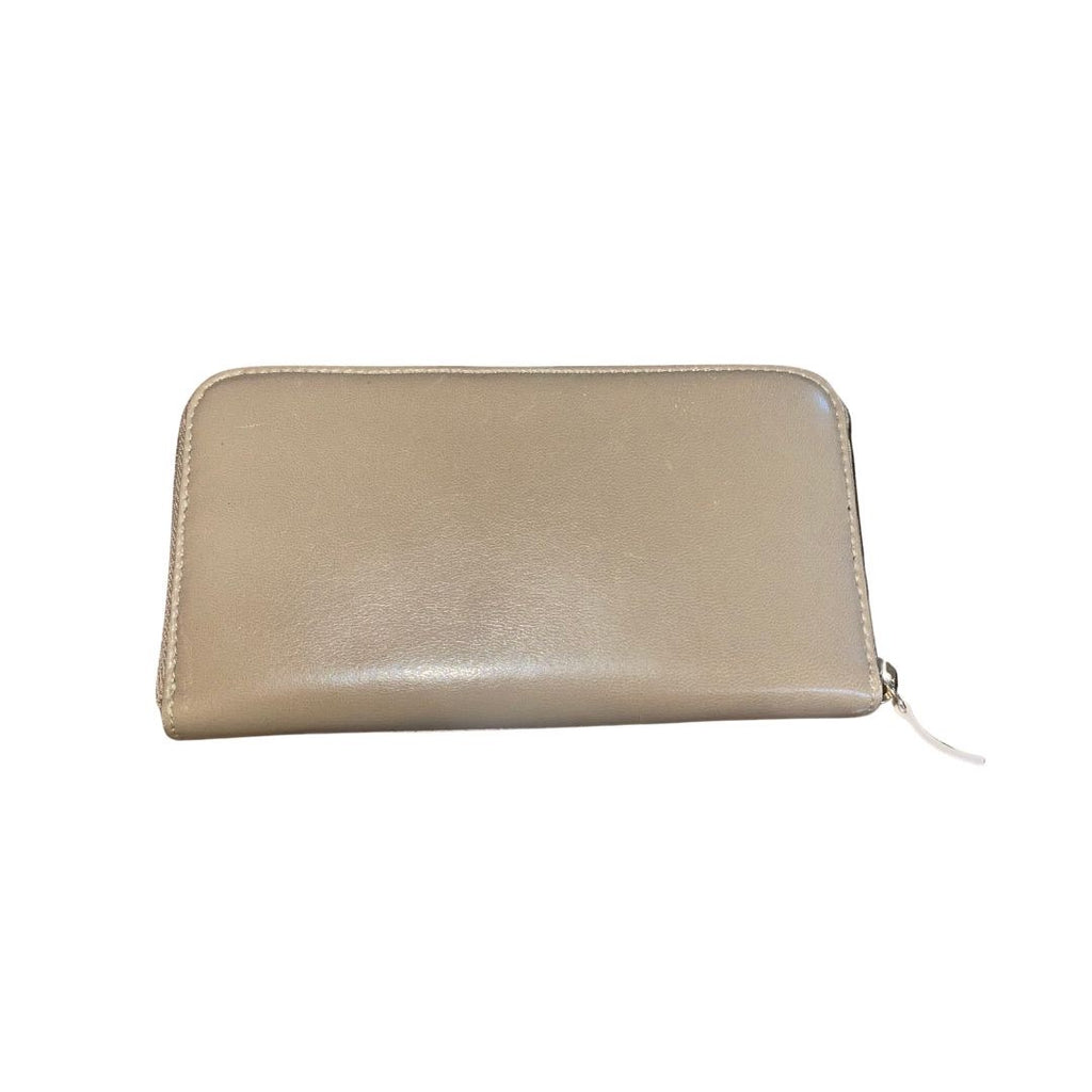 Burberry 100% Lamb Leather Full Zip Wallet NWT Luxury Accessories